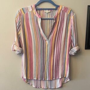 Main Strip Multicolor Striped Blouse